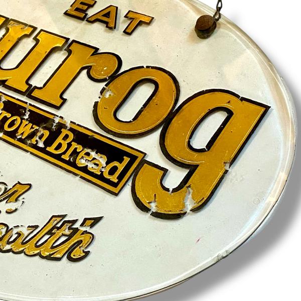 1950s Advertising Sign for Turog Bread