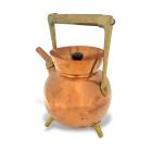 Christopher Dresser Copper and Brass Kettle Made by Benham & Froud