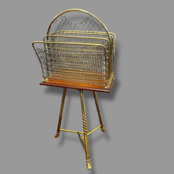 19th Century Pair of Bookstand and magazine stand 