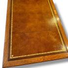 Victorian Oak Pedestal Desk by Edwards & Roberts