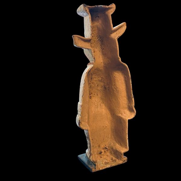 Vintage Cast Iron Butchers Shop Display Pig