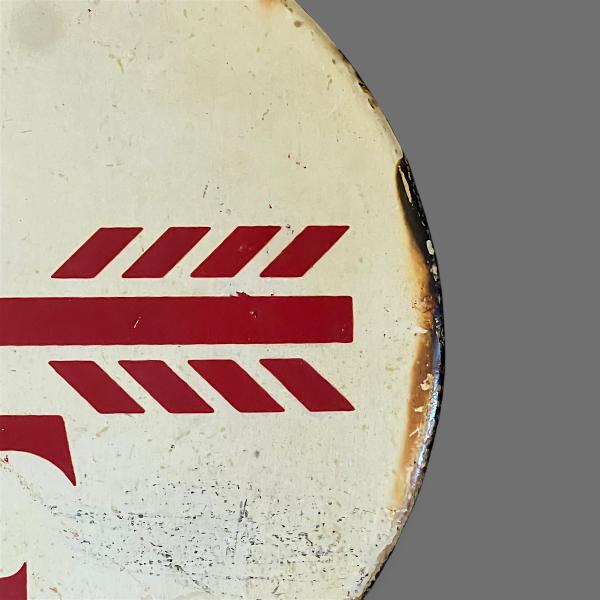 Double Sided Enamel Post Office Sign