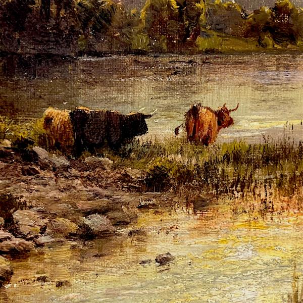 Oil on Canvas by Alfred de Breanski