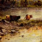 Oil on Canvas by Alfred de Breanski