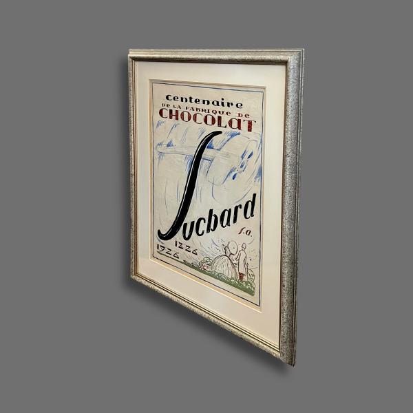 Rare Original Artwork for The Centinery of Suchard Chocolate