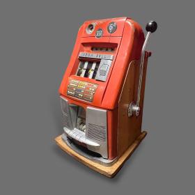 Fully Working 1960s SEGA Bell Fruit Machine (One-Arm Bandit)