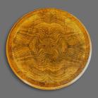 Victorian Burr Walnut Inlaid Revolving Book Stand