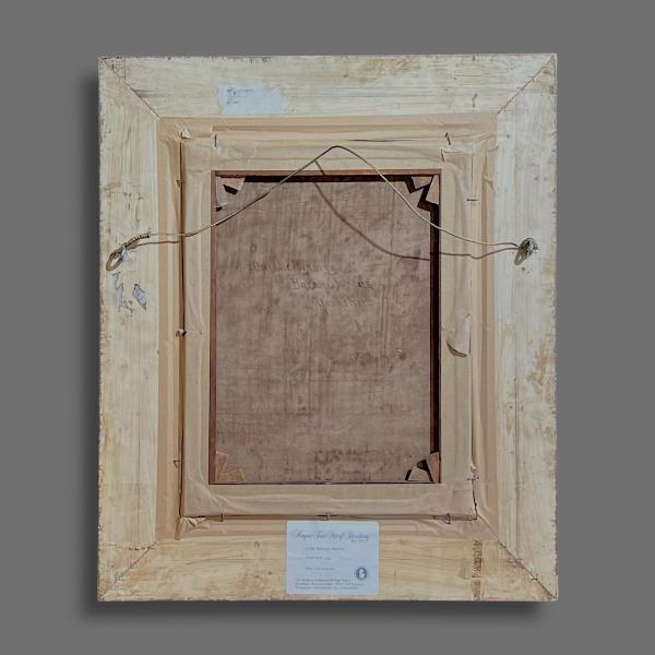 Oil on Canvas On The Wharf Bolton Woods by William Mellor