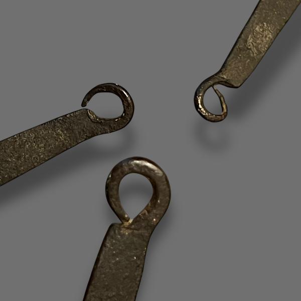 Set of Three Copper Pans