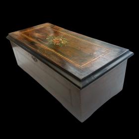 19th Century Swiss Music Box playing Six Airs