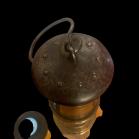 Vintage Brass Miners Lamp