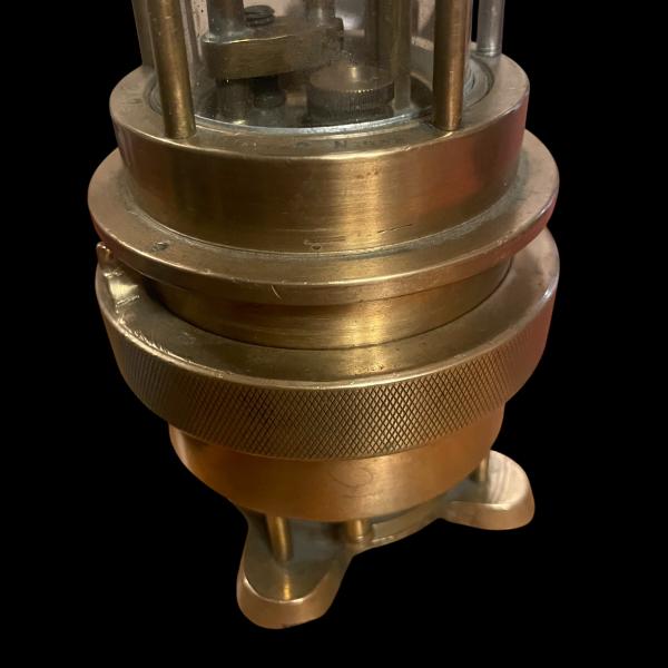 Vintage Brass Miners Lamp