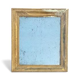 Early 20th Century Mercury Plate Mirror