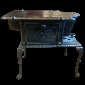 Mid 19th Century French Stove/Cooker In Cast Iron Super Rare All Original