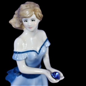 Royal Worcester Figurine Birthstone Crystal: Taurus