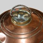 Copper WAFAX Domed Hot Water Bed Warmer. Circa 1910