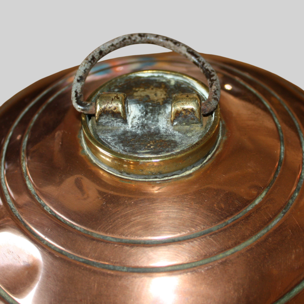 Copper WAFAX Domed Hot Water Bed Warmer. Circa 1910