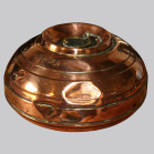 Copper WUMUP Domed Hot Water Bed Warmer. Circa 1890
