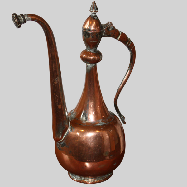 19th Century Copper. Ottoman Empire Ibrik Water Jug
