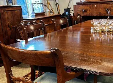 Where to find authentic antique dining tables